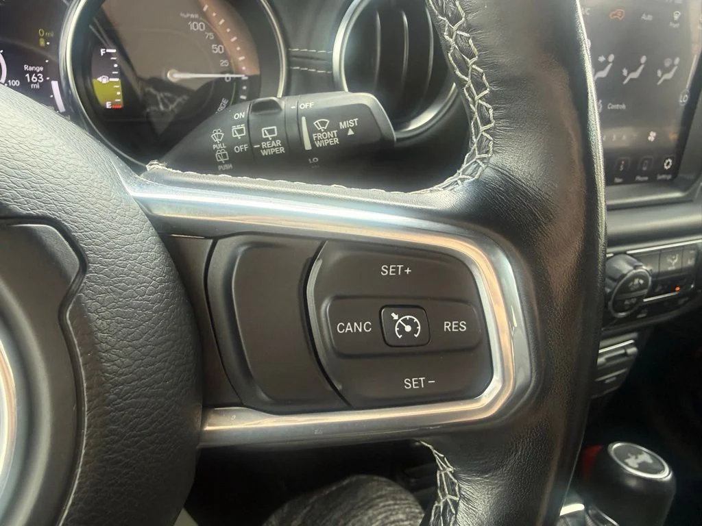 Certified Used 2021 Red Jeep Unlimited Sahara 4xe image 26