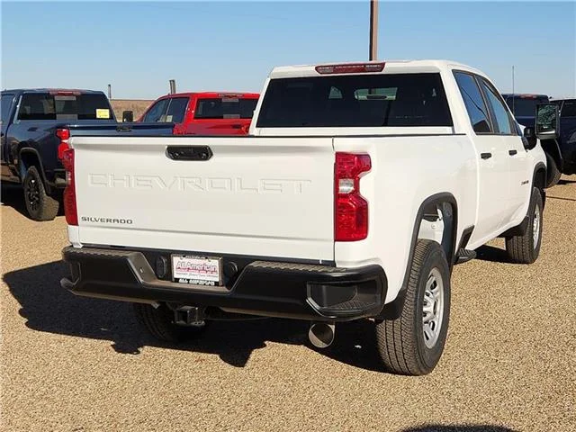 New 2026 White Chevrolet Work  4x4 Crew Cab 6.75 ft. box 159 in. WB image 4