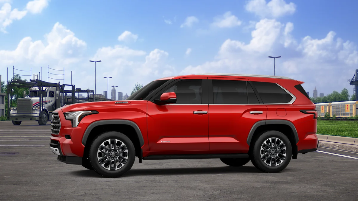 New 2026 Supersonic Red Toyota Limited image 3
