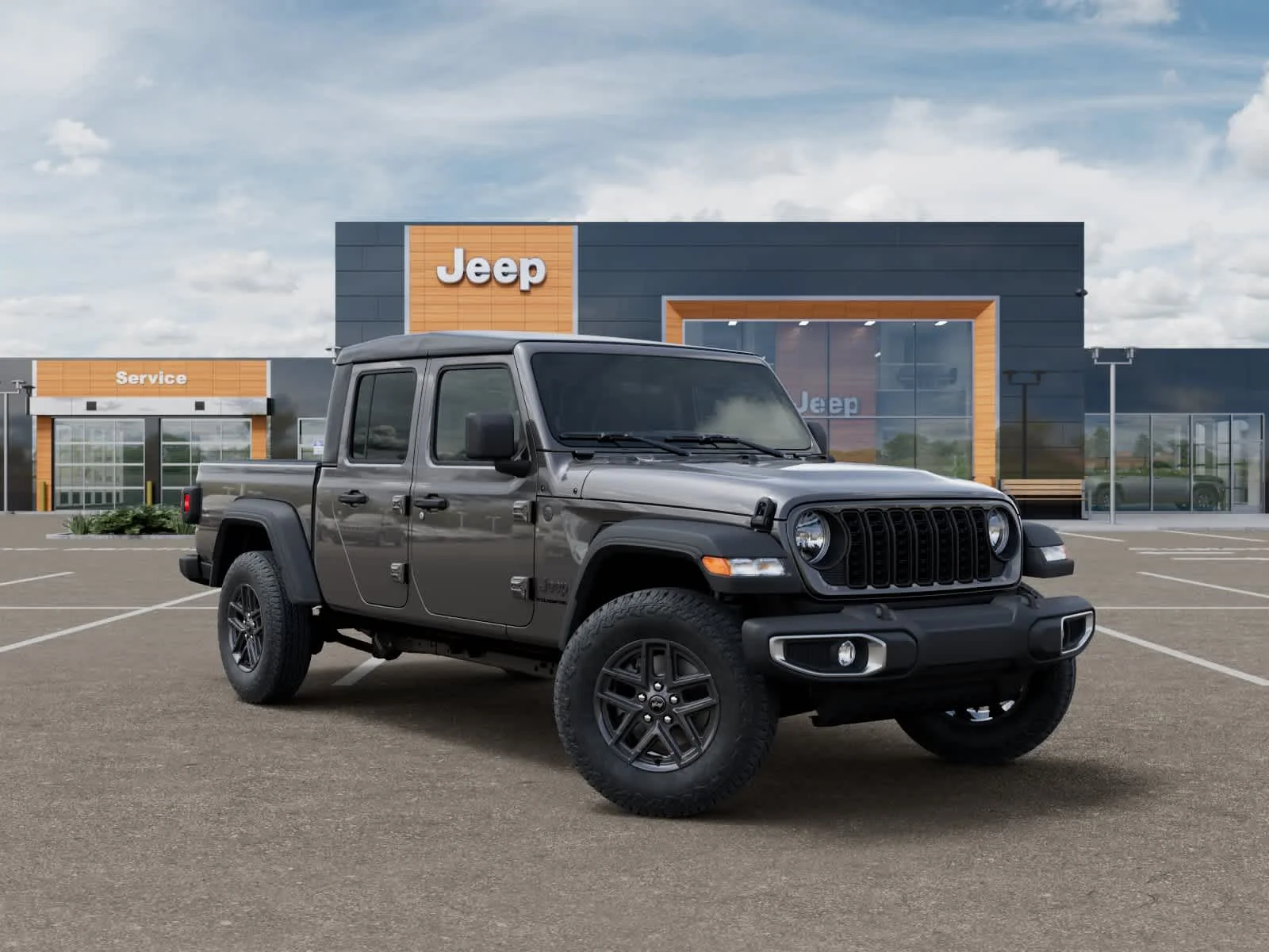 New 2026 Granite Crystal Metallic Clearcoat Jeep Sport S image 5
