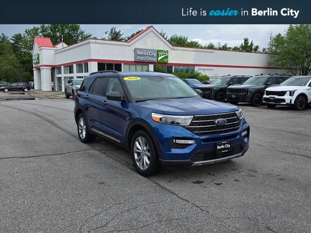 Used 2020 Blue Metallic Ford XLT image 1