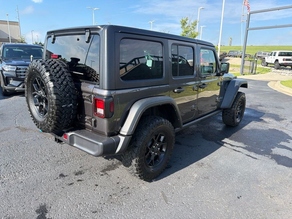 Used 2024 Gray Jeep Willys 4xe image 7