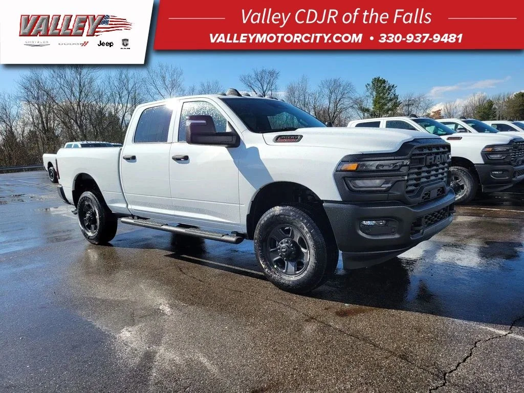 New 2026 Bright White Clearcoat RAM Tradesman image 1