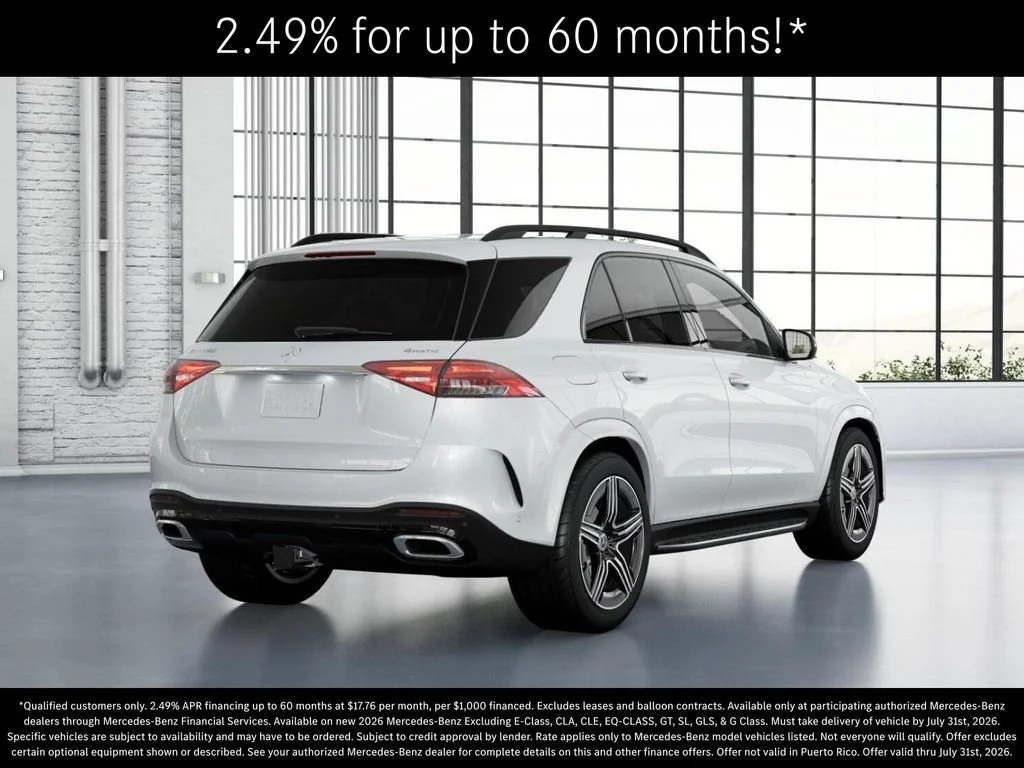 New 2026 MANUFAKTUR Moonlight White Metallic Mercedes-Benz GLE 450 image 22