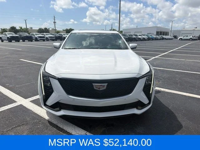 Used 2025 White Cadillac Sport image 2