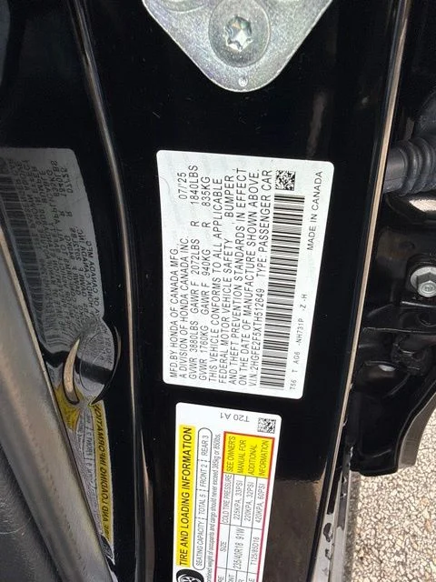 Used 2026 Black Honda Sport image 35