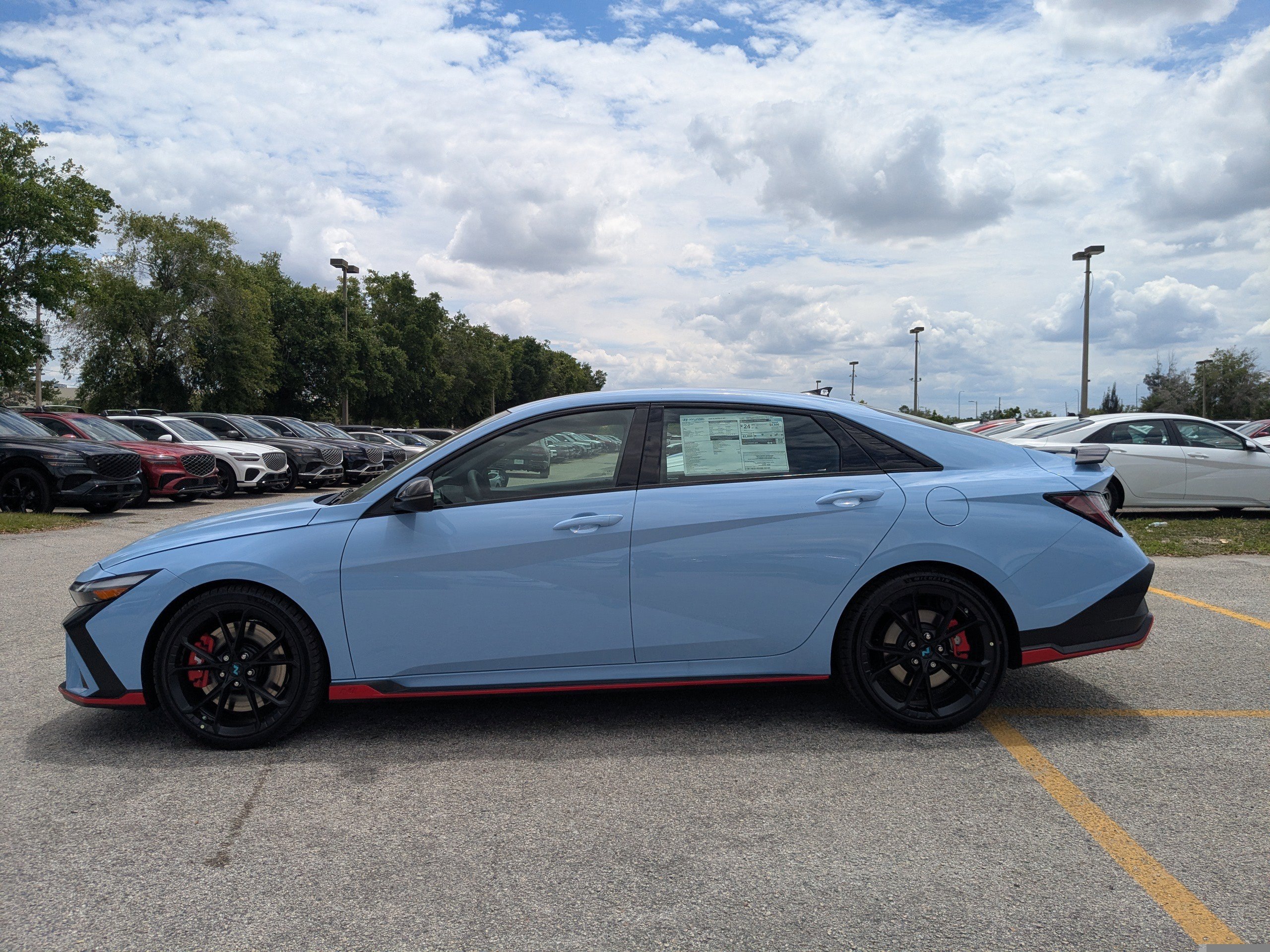 Used 2026 Performance Blue Hyundai Base image 8