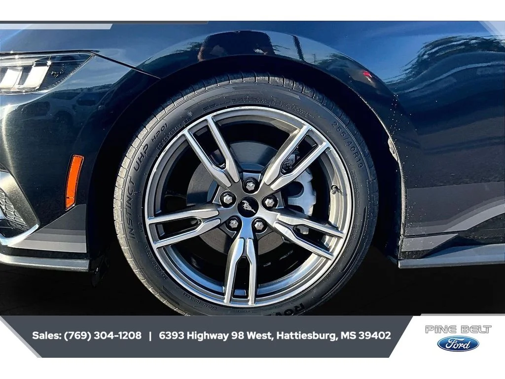 Used 2024 BLACK Ford EcoBoost Convertible image 7