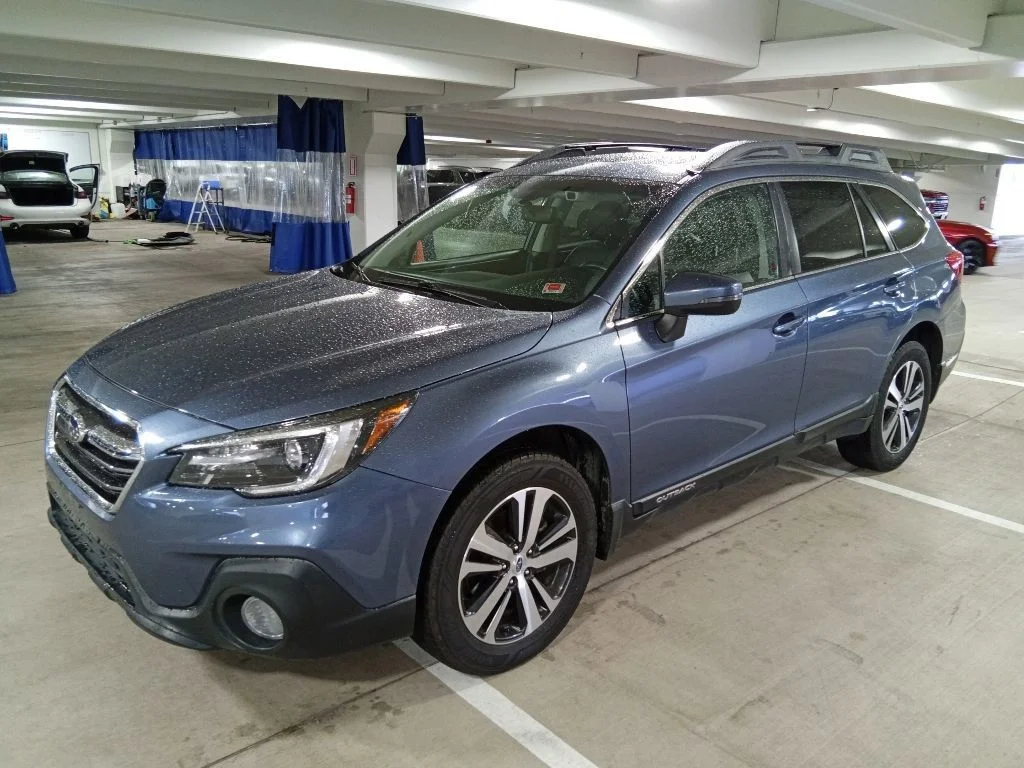 Used 2018 Twilight Blue Metallic Subaru 3.6R image 1