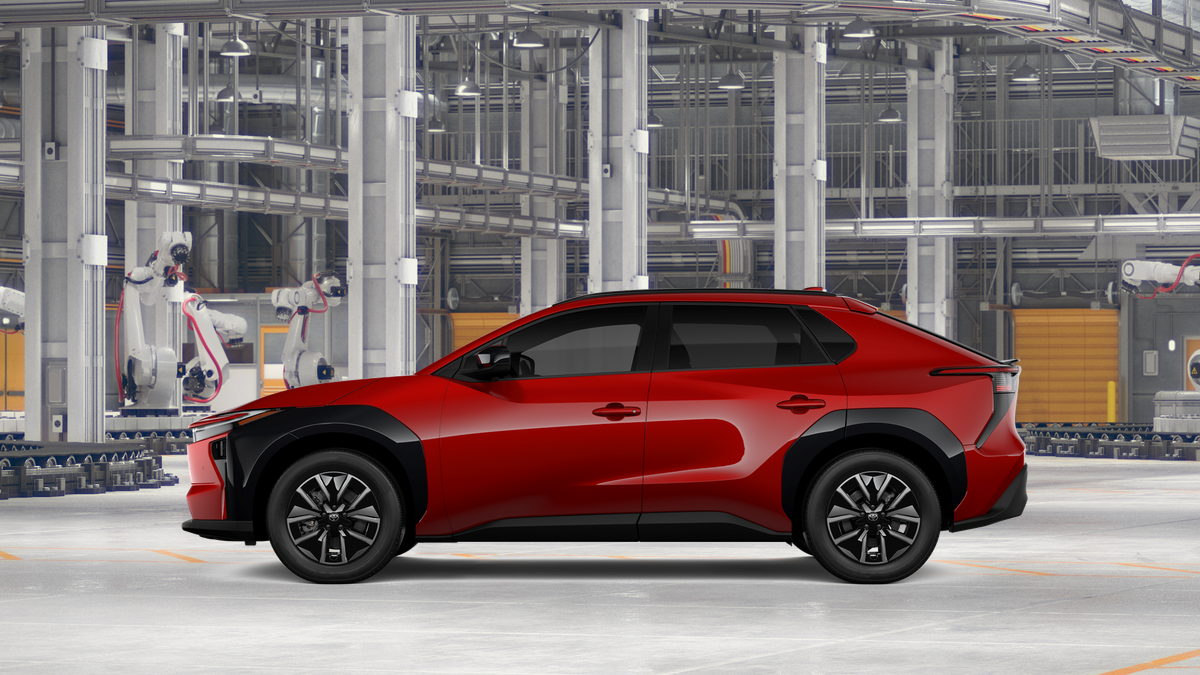 New 2026 Supersonic Red Toyota XLE image 4