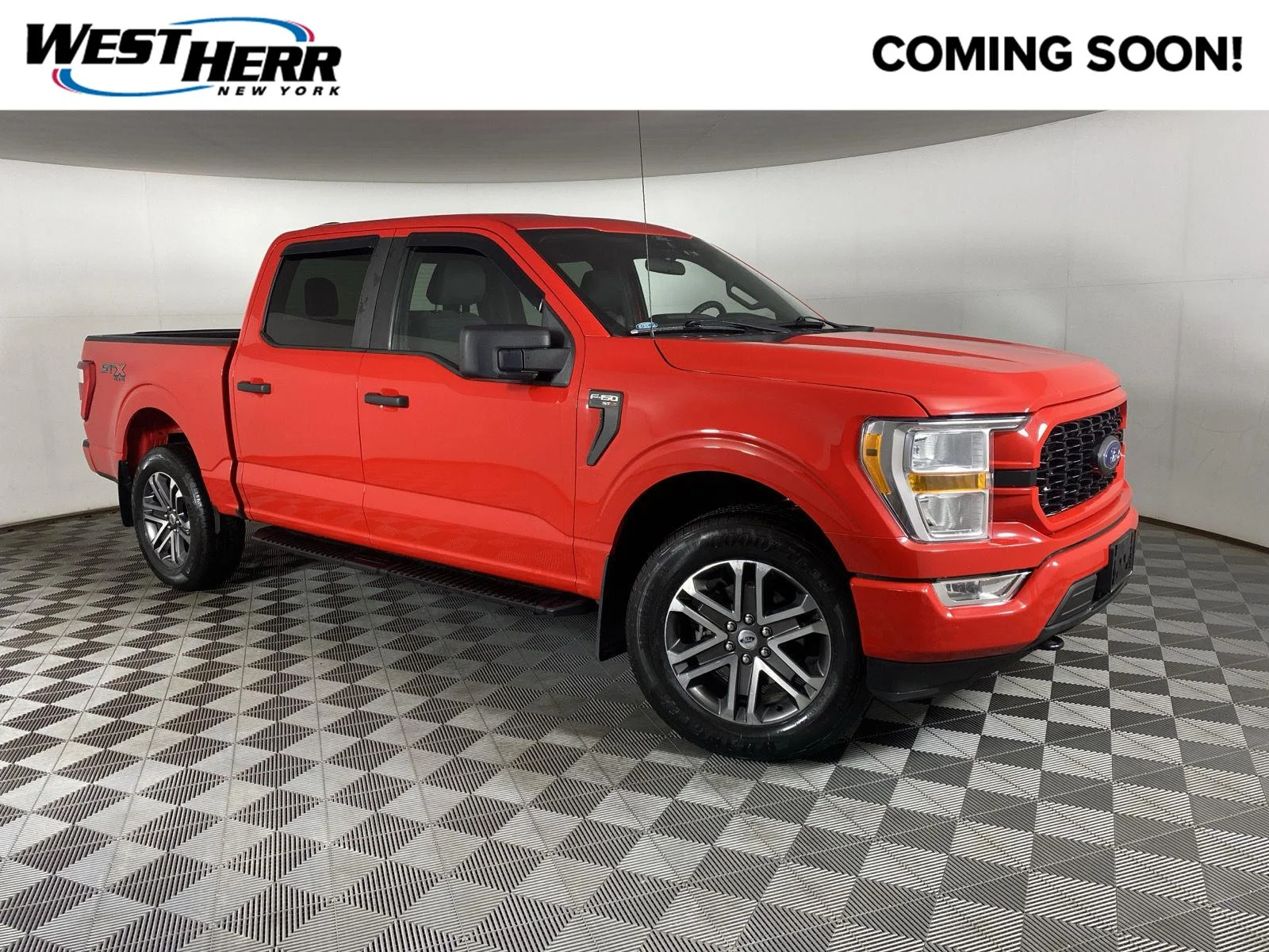 Used 2021 Race Red Ford XL image 1