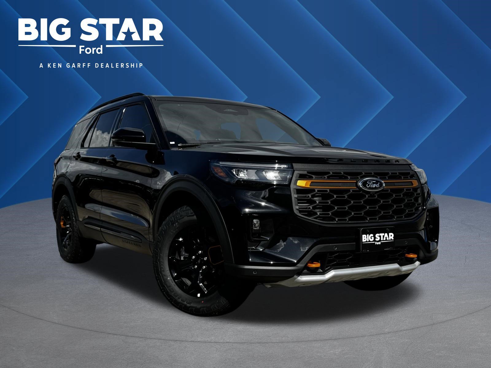 New 2026 Agate Black Metallic Ford Tremor image 1