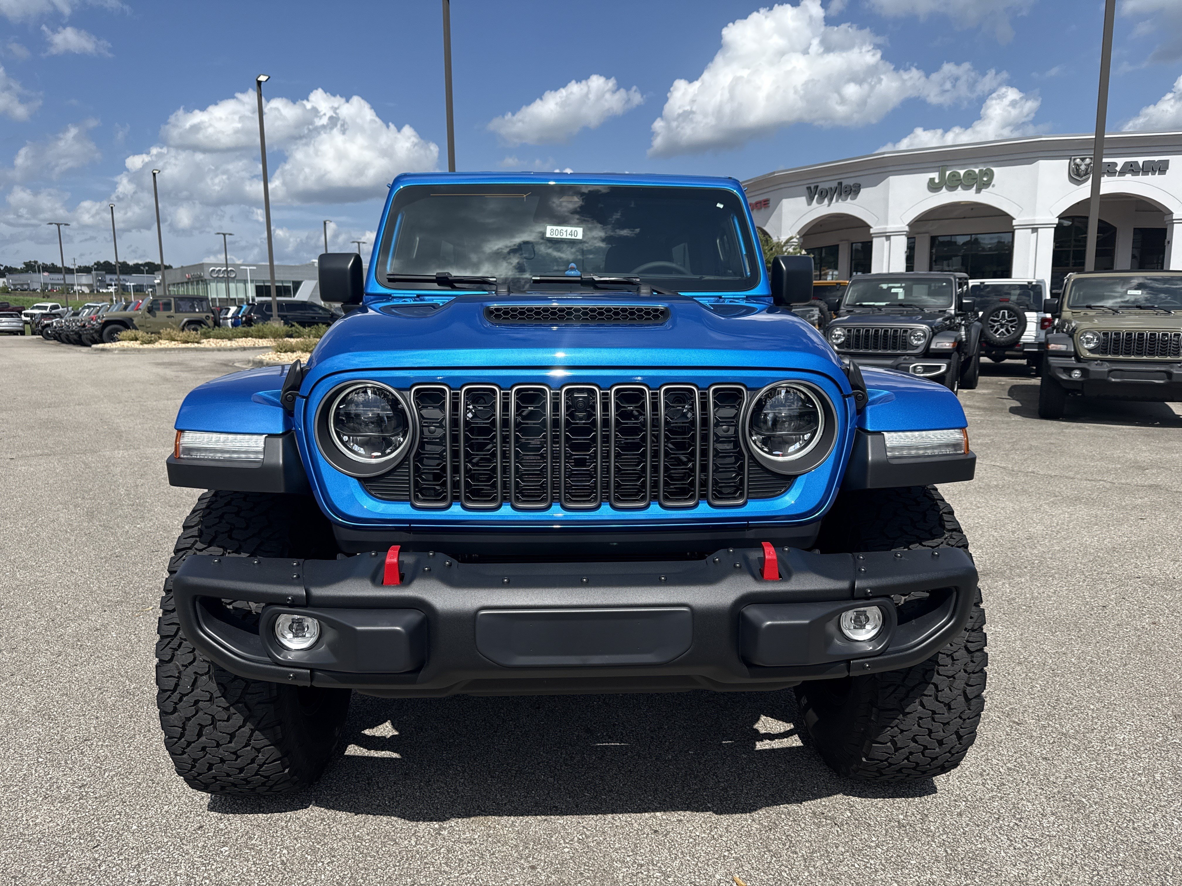 New 2026 Hydro Blue Pearlcoat Jeep Rubicon X image 2