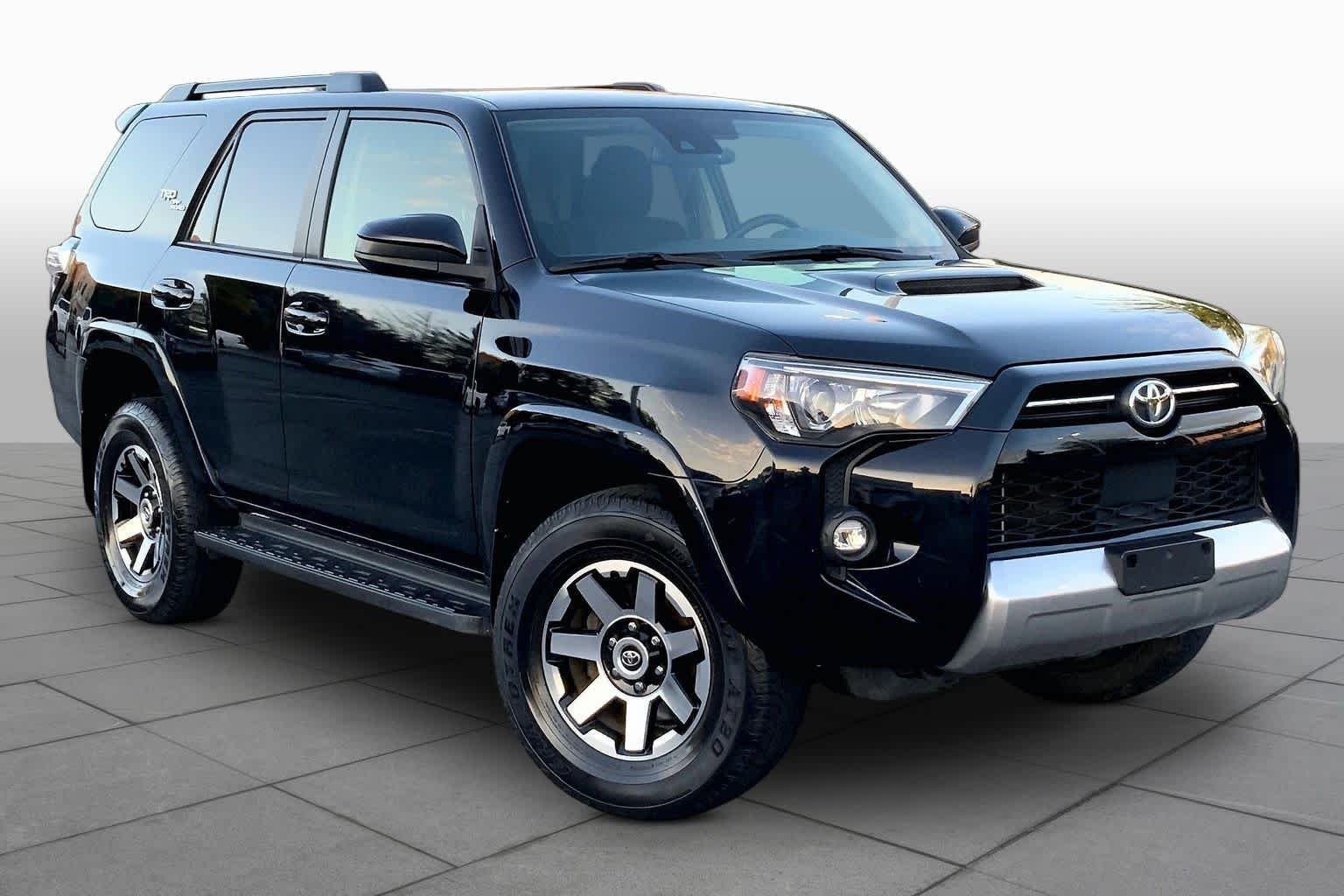 Used 2023 Midnight Black Metallic Toyota TRD Off Road image 3