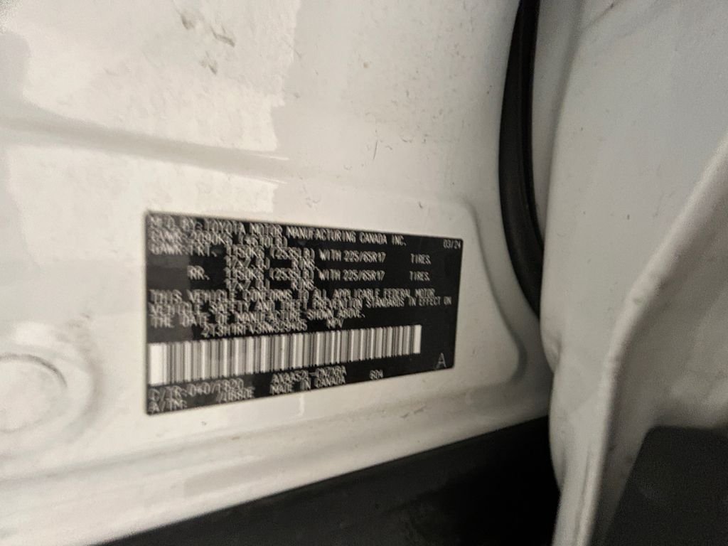 Used 2024 White Toyota LE image 20