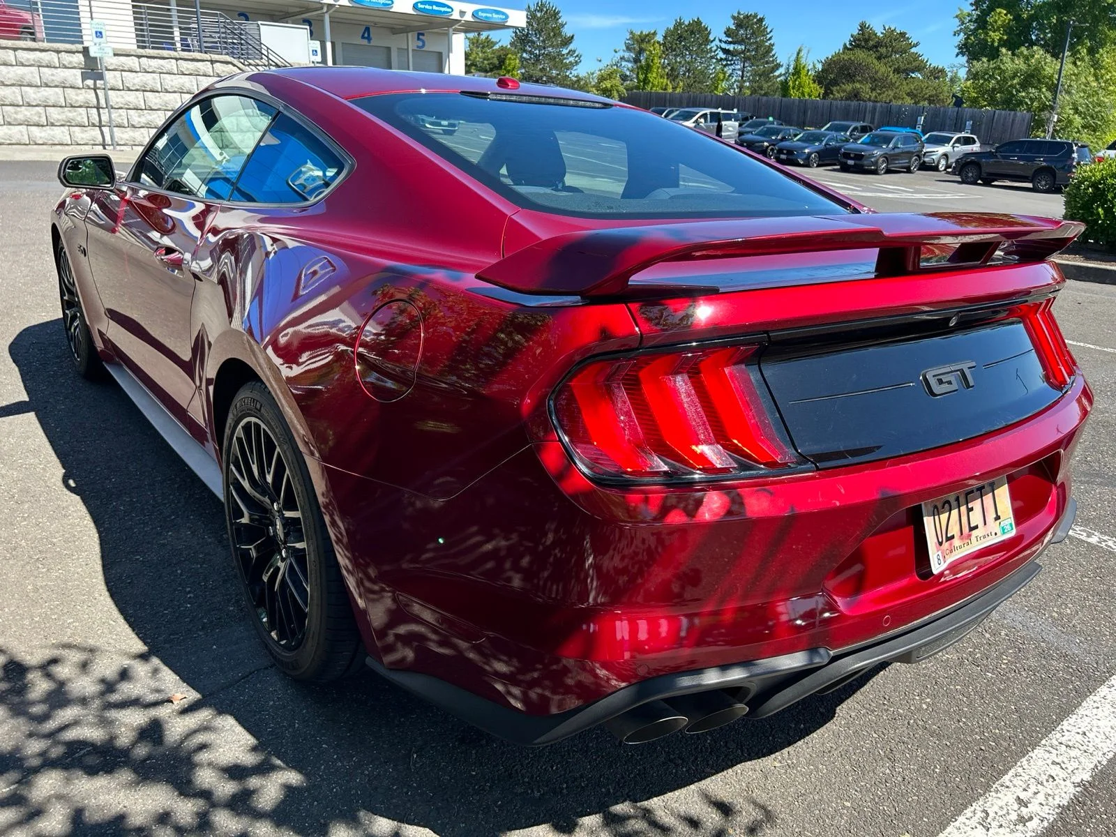 Used 2019 Ruby Red Metallic Ford GT image 8