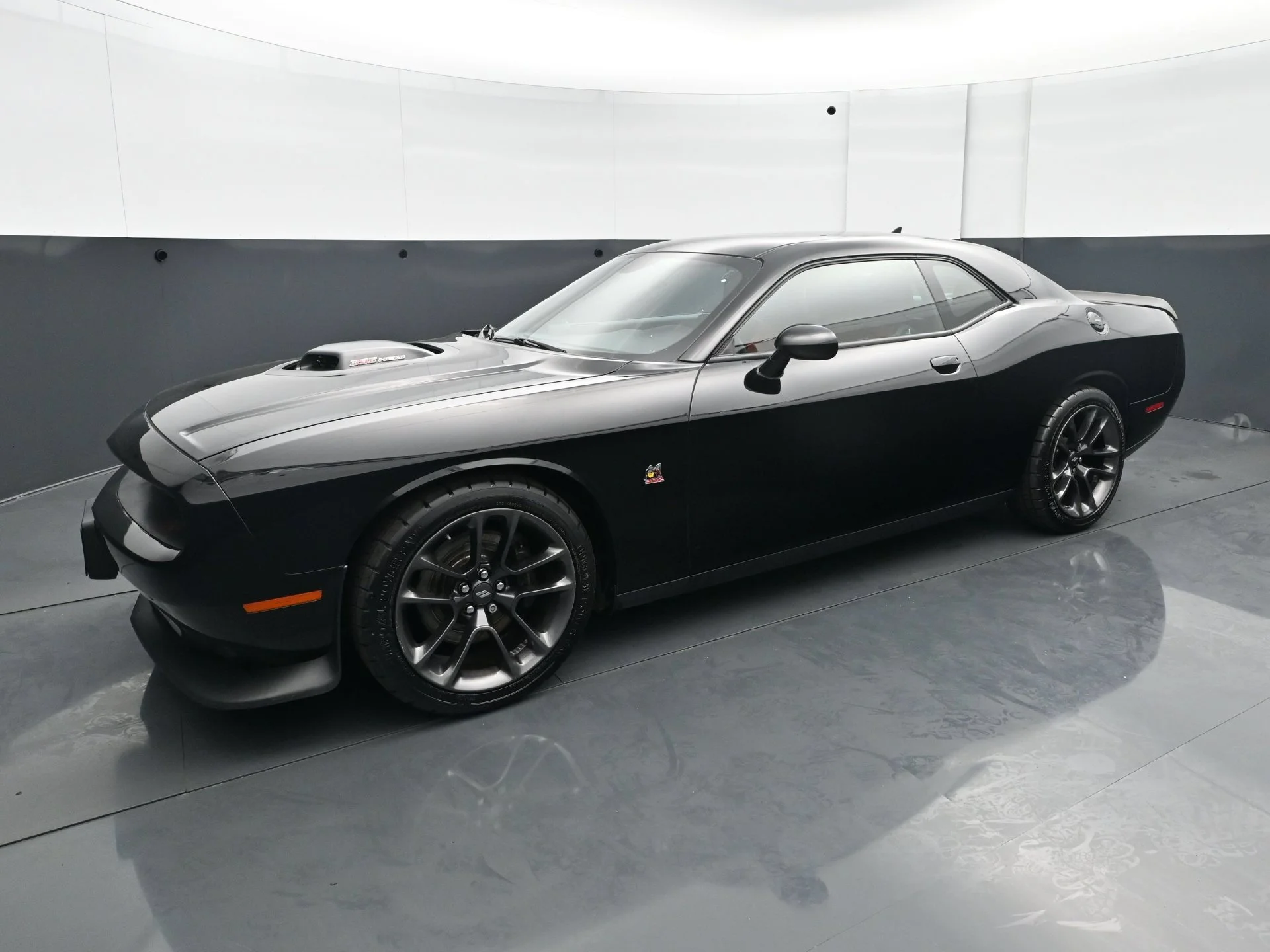 Used 2021 Pitch Black Clearcoat Dodge R/T Scat Pack image 2
