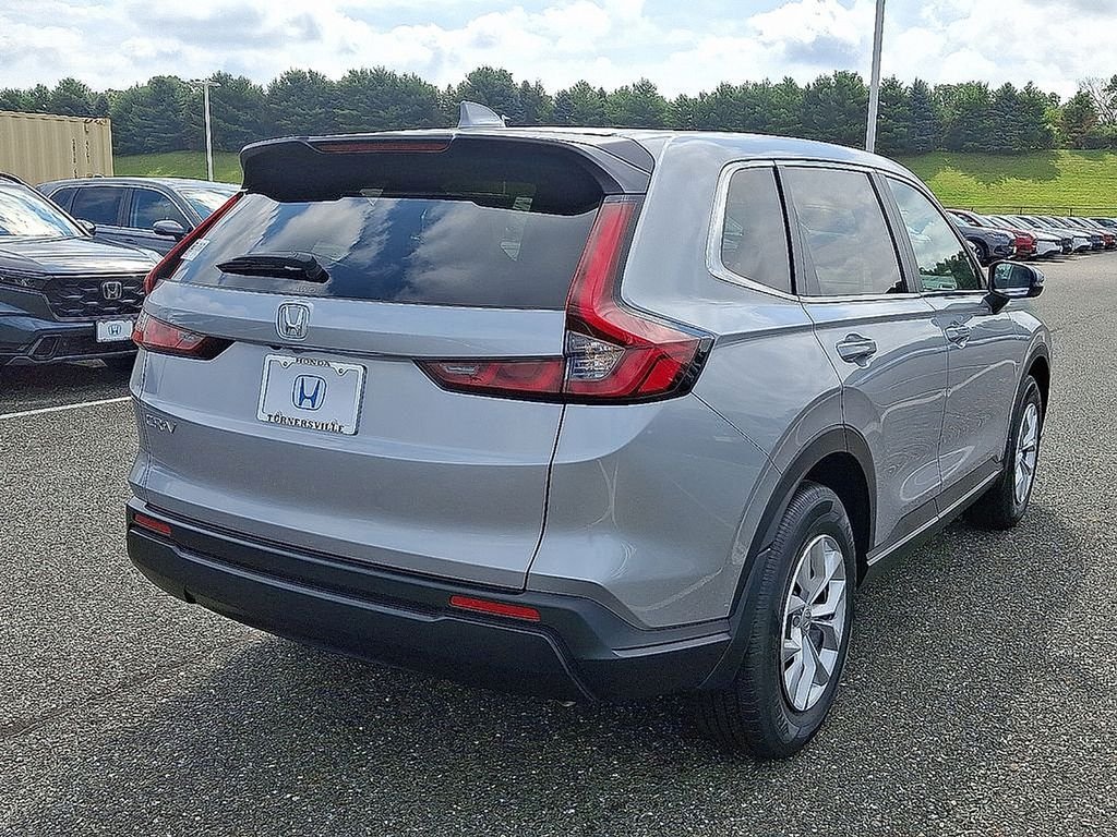 New 2026 Solar Silver Metallic Honda AWD LX image 4