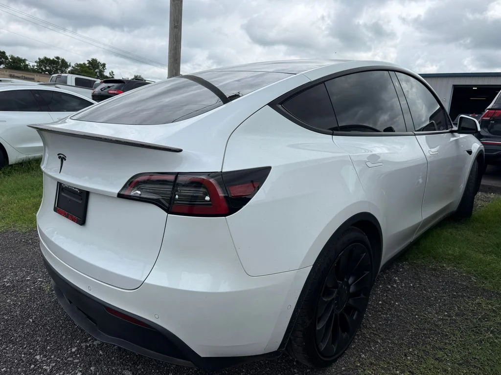 Used 2022 White Tesla Performance image 4