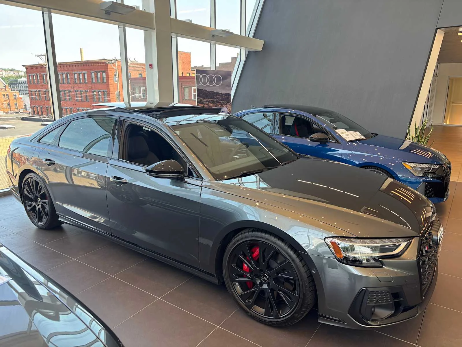 New 2025 Daytona Gray Pearl Effect Audi  image 2