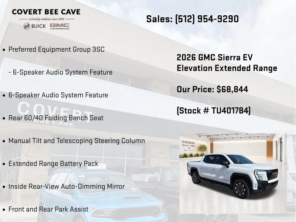 2026 GMC Sierra EV Elevation - Photo 14
