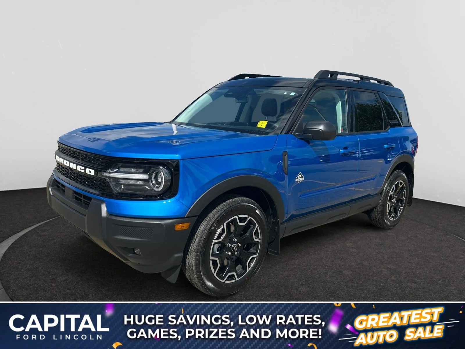 New 2026 Velocity Blue Metallic Ford Outer Banks image 1