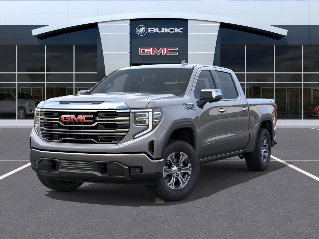 New 2026 Sterling Metallic GMC SLT image 6