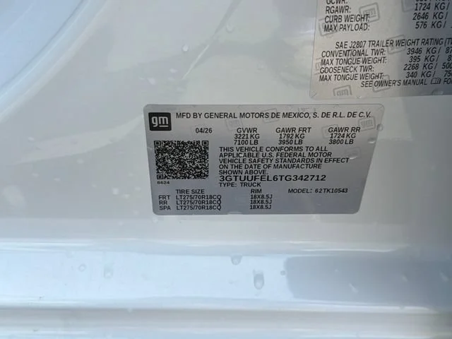 New 2026 Summit White GMC AT4X image 26
