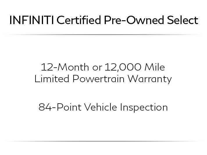 Certified Used 2022 Pure White INFINITI LUXE image 3
