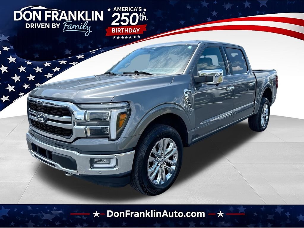 Used 2024 Gray Ford Lariat image 1