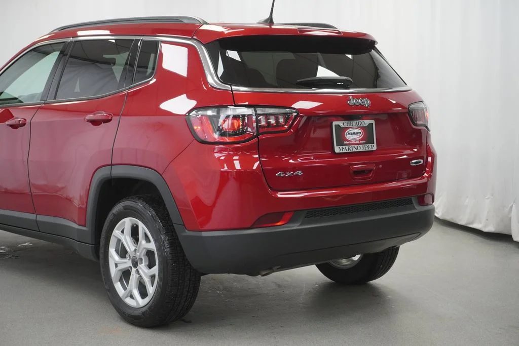 Certified Used 2025 Red Jeep Latitude image 14