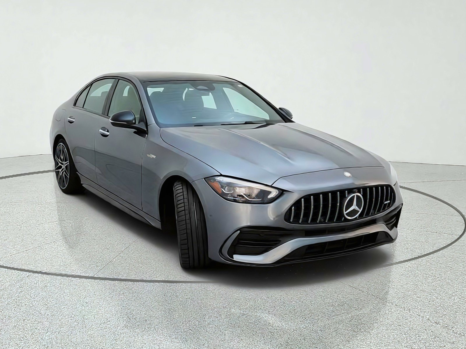 Certified Used 2024 Selenite Grey Metallic Mercedes-Benz AMG® C 43 image 4