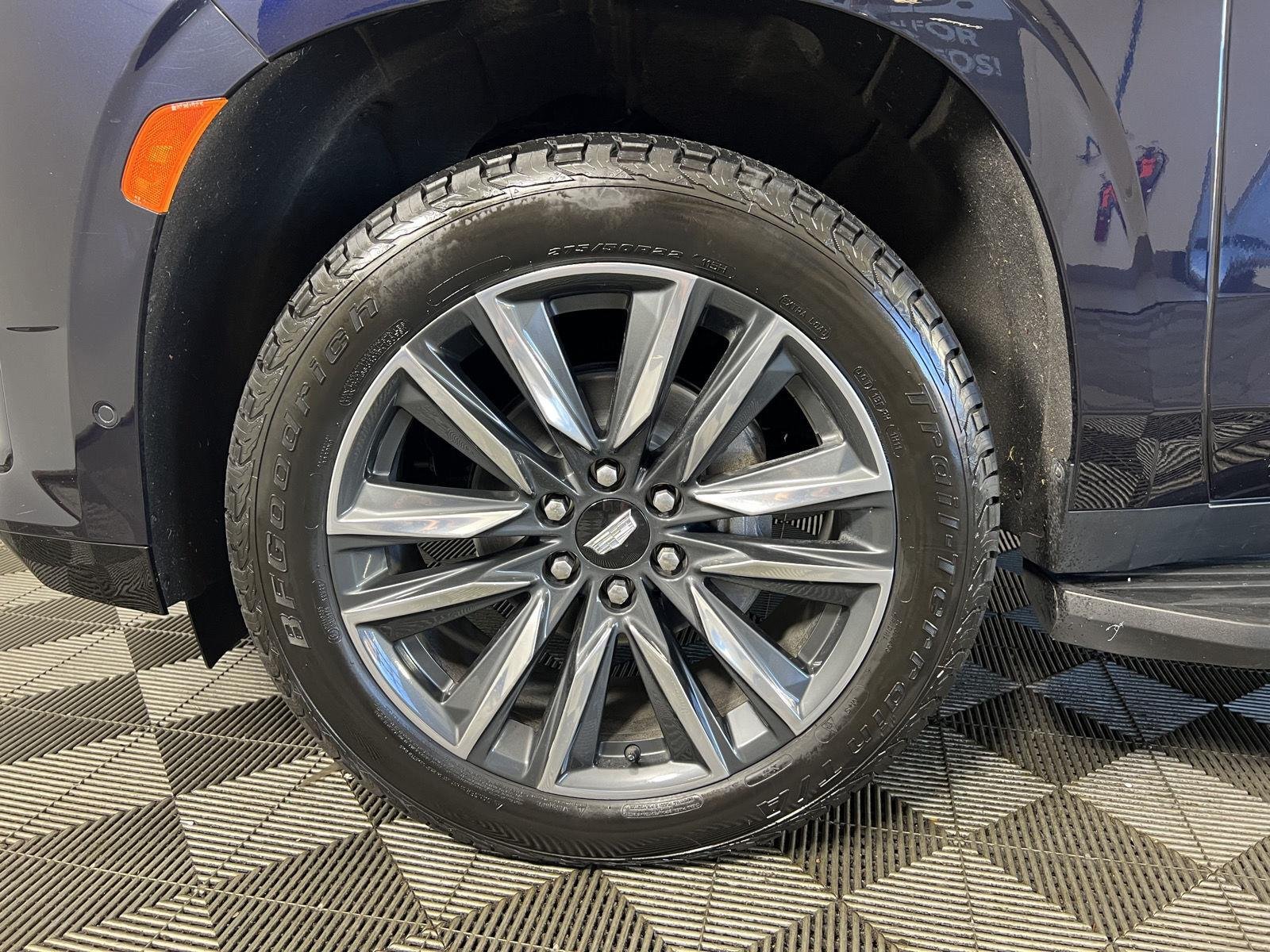 Used 2023 Dark Moon Blue Metallic Cadillac 4WD Sport image 36