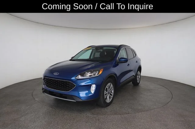 Used 2022 Blue Ford SEL image 2