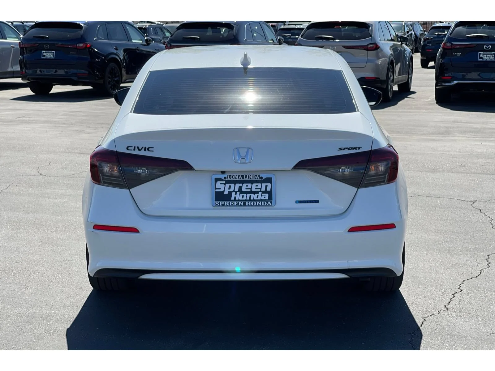 Used 2026 Platinum White Pearl Honda 2WD Sport Hybrid image 28