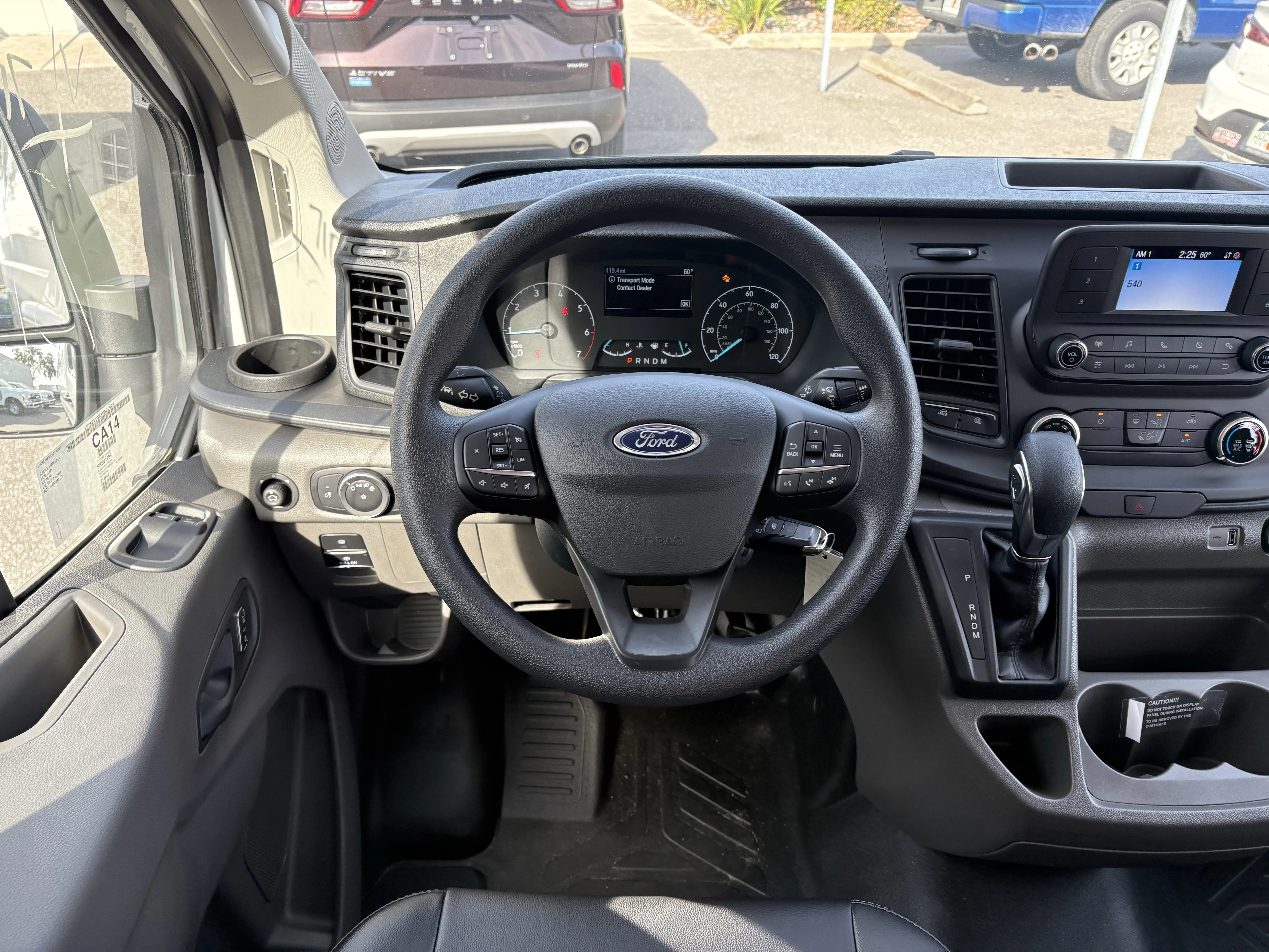 New 2025 Oxford White Ford Cargo Van image 15