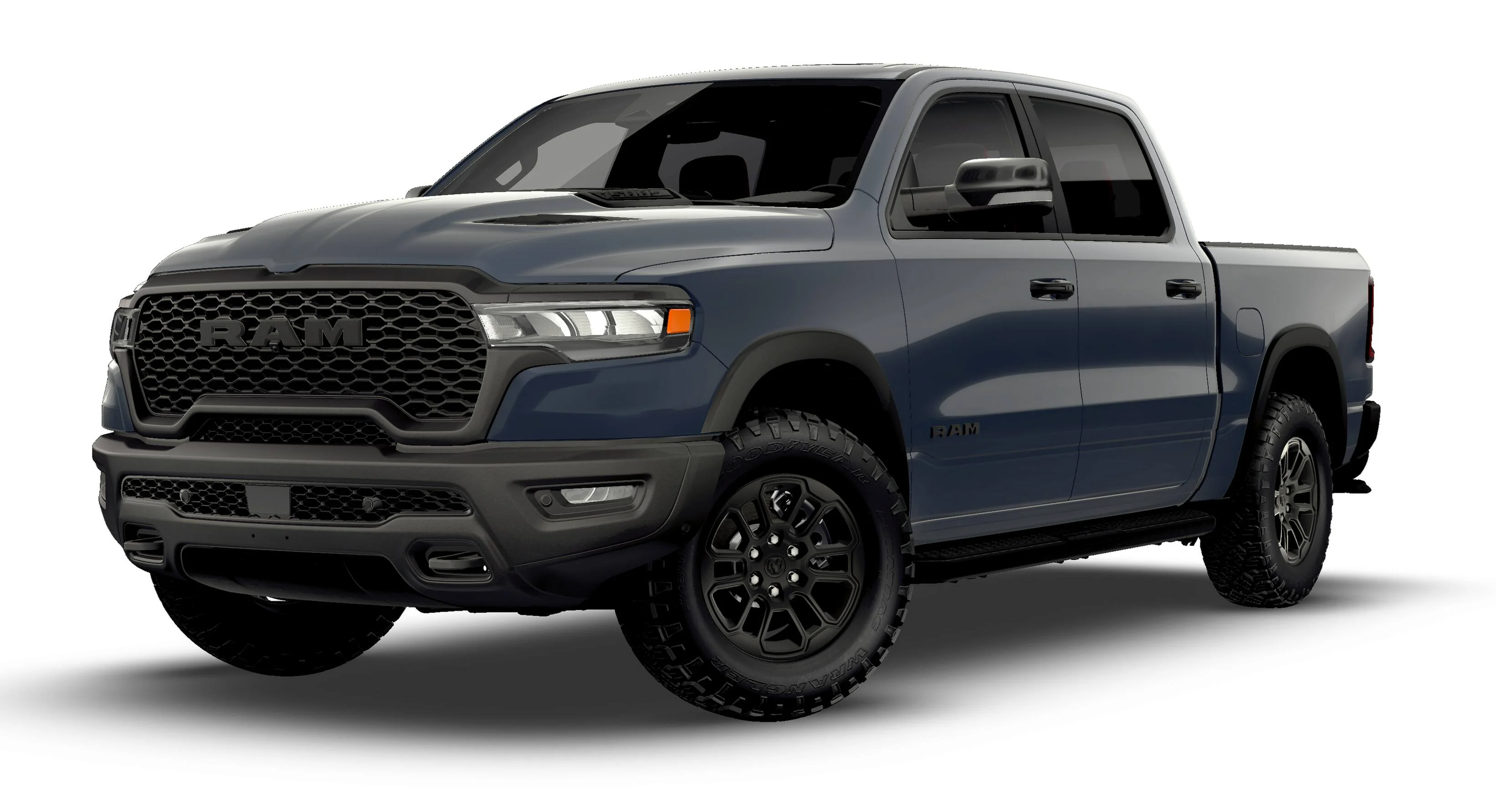 New 2026 Forged Blue Metallic Exterior Paint RAM Rebel image 13