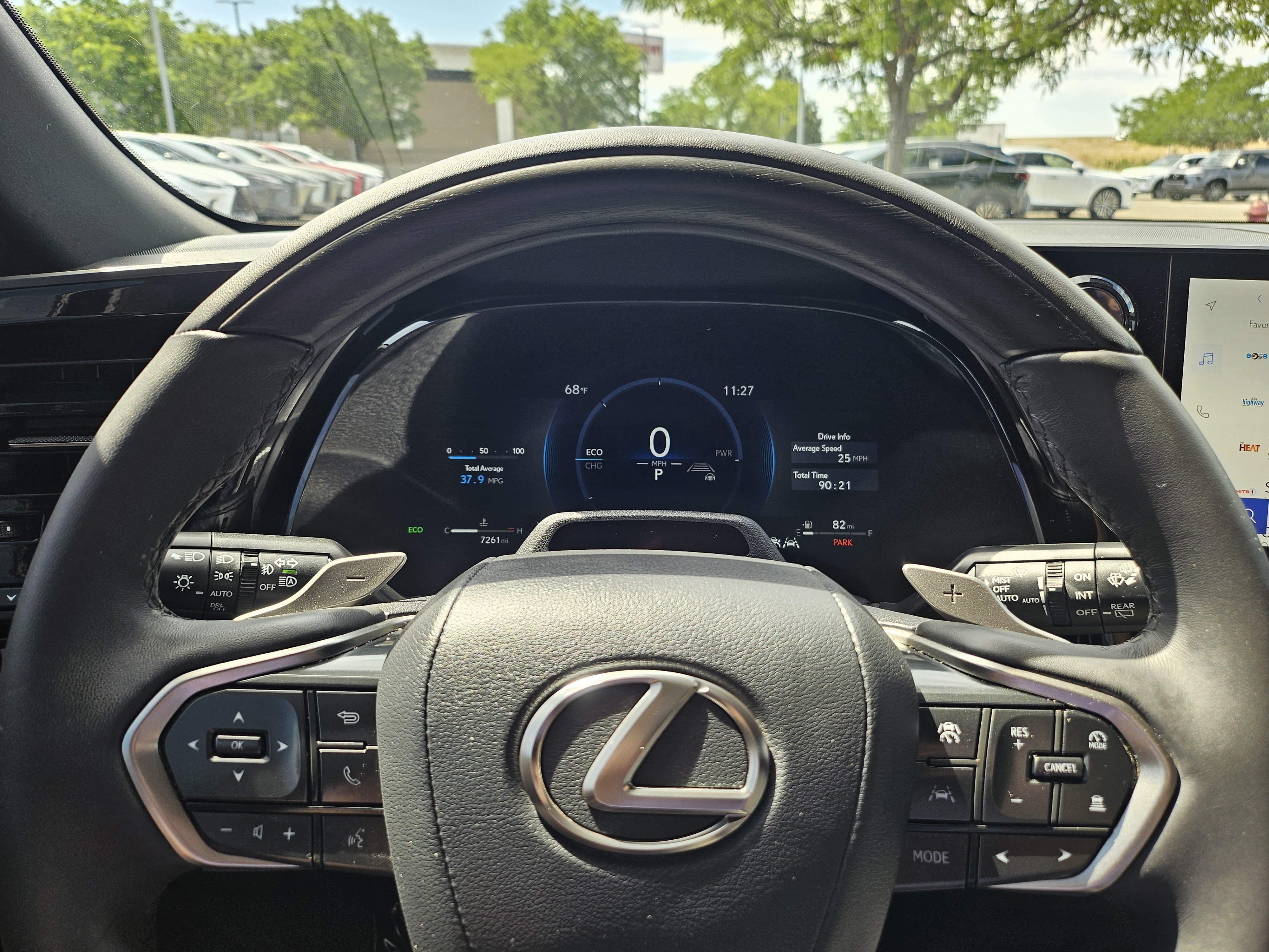 Used 2026 Black Lexus 350h F SPORT Design image 11