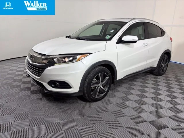 Certified Used 2021 Platinum White Pearl Honda EX image 3