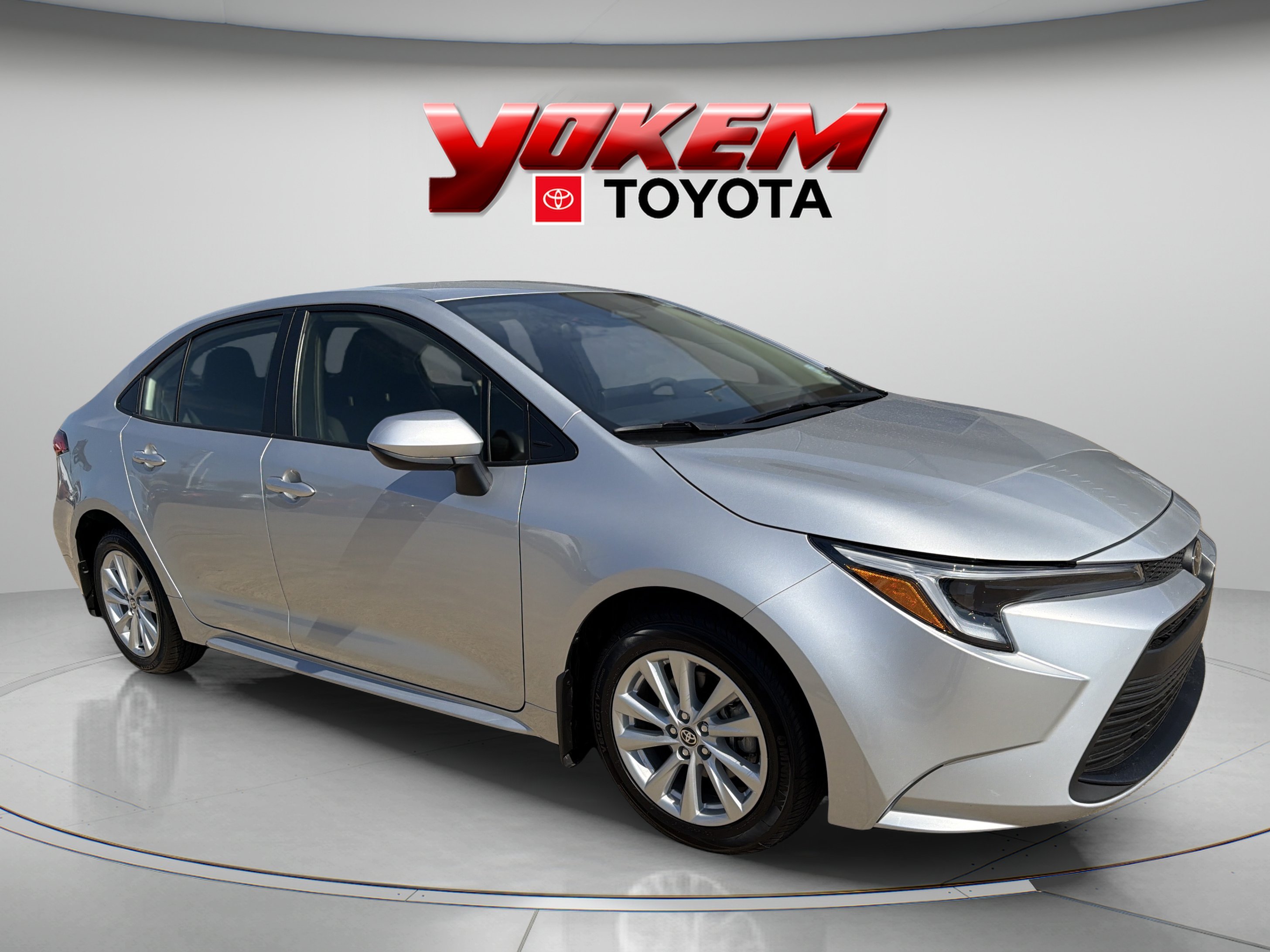 Certified Used 2026 Classic Silver Metallic Toyota Hybrid LE image 9
