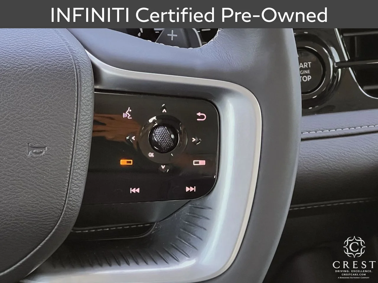 Certified Used 2026 Black Obsidian INFINITI LUXE image 16
