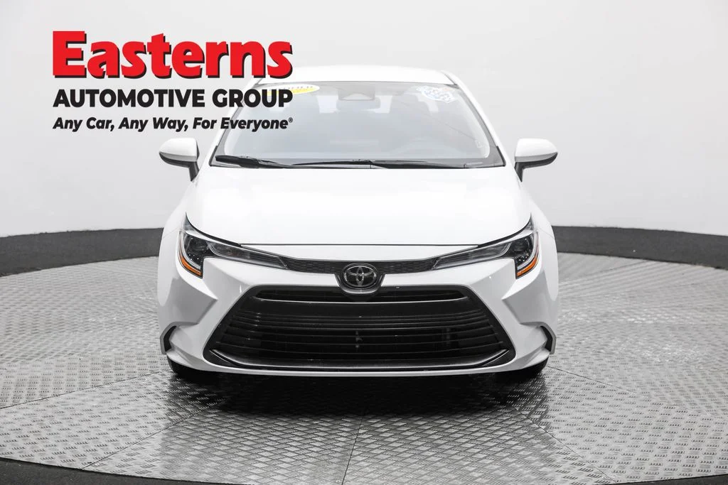 Used 2024 White Toyota LE image 2