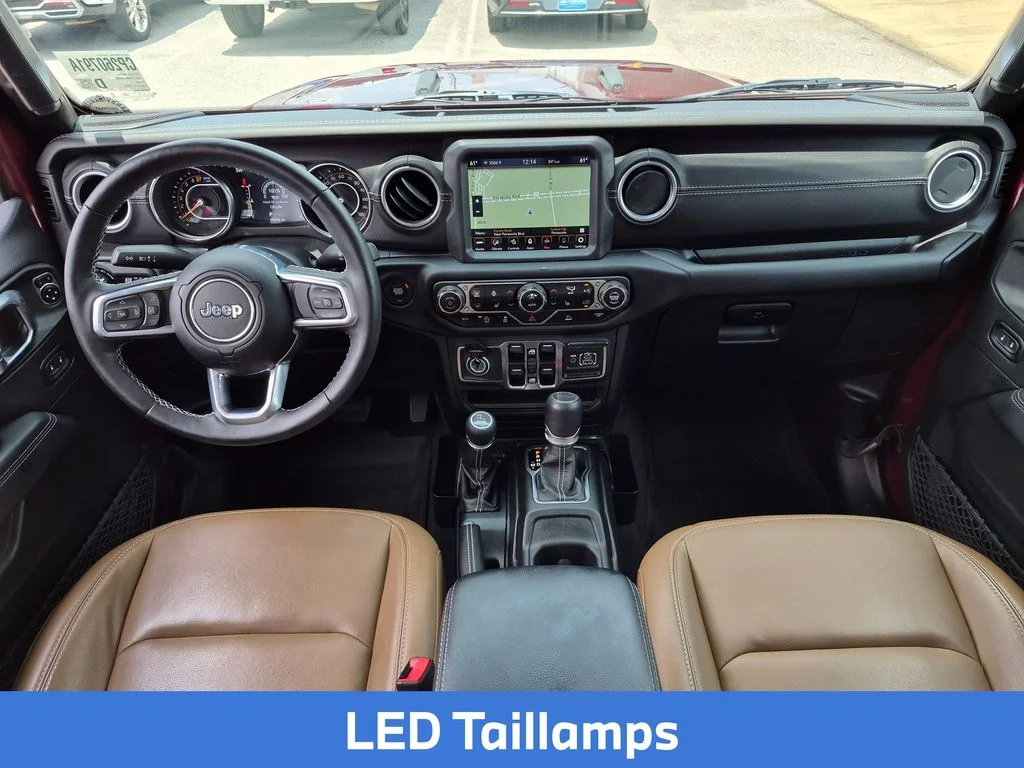 Used 2021 Red Jeep Overland image 26