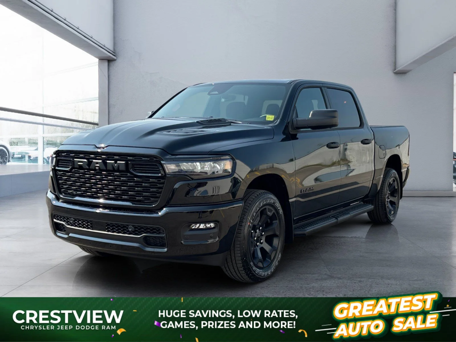New 2026 Diamond Black Crystal Pearl Ram Express image 1