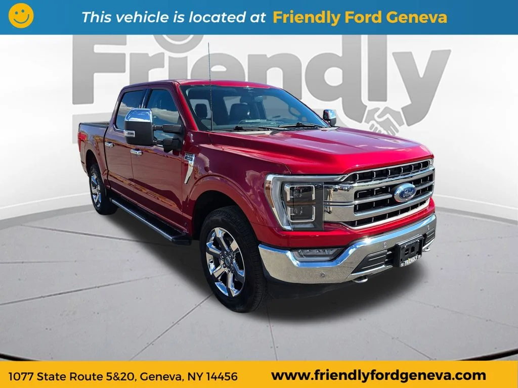 Used 2023 Red Ford Lariat image 3