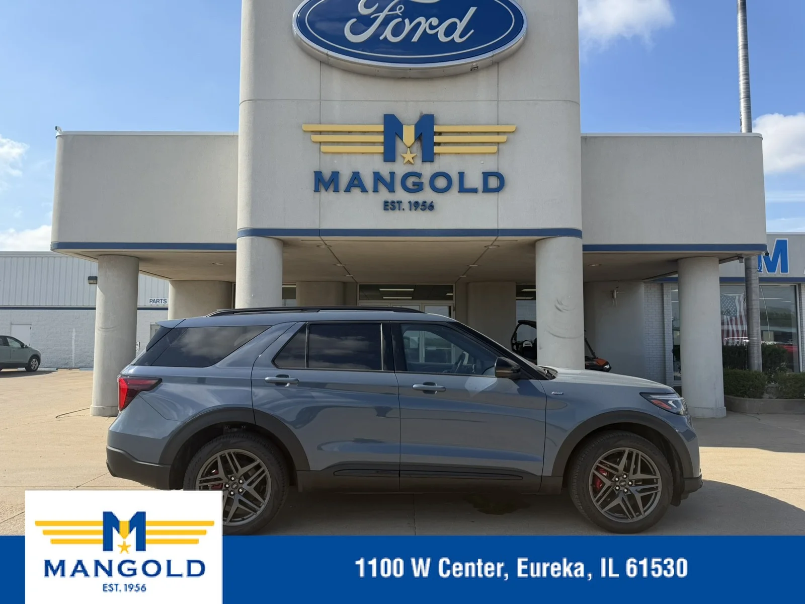 Used 2025 Vapor Blue Metallic Ford ST-Line image 1