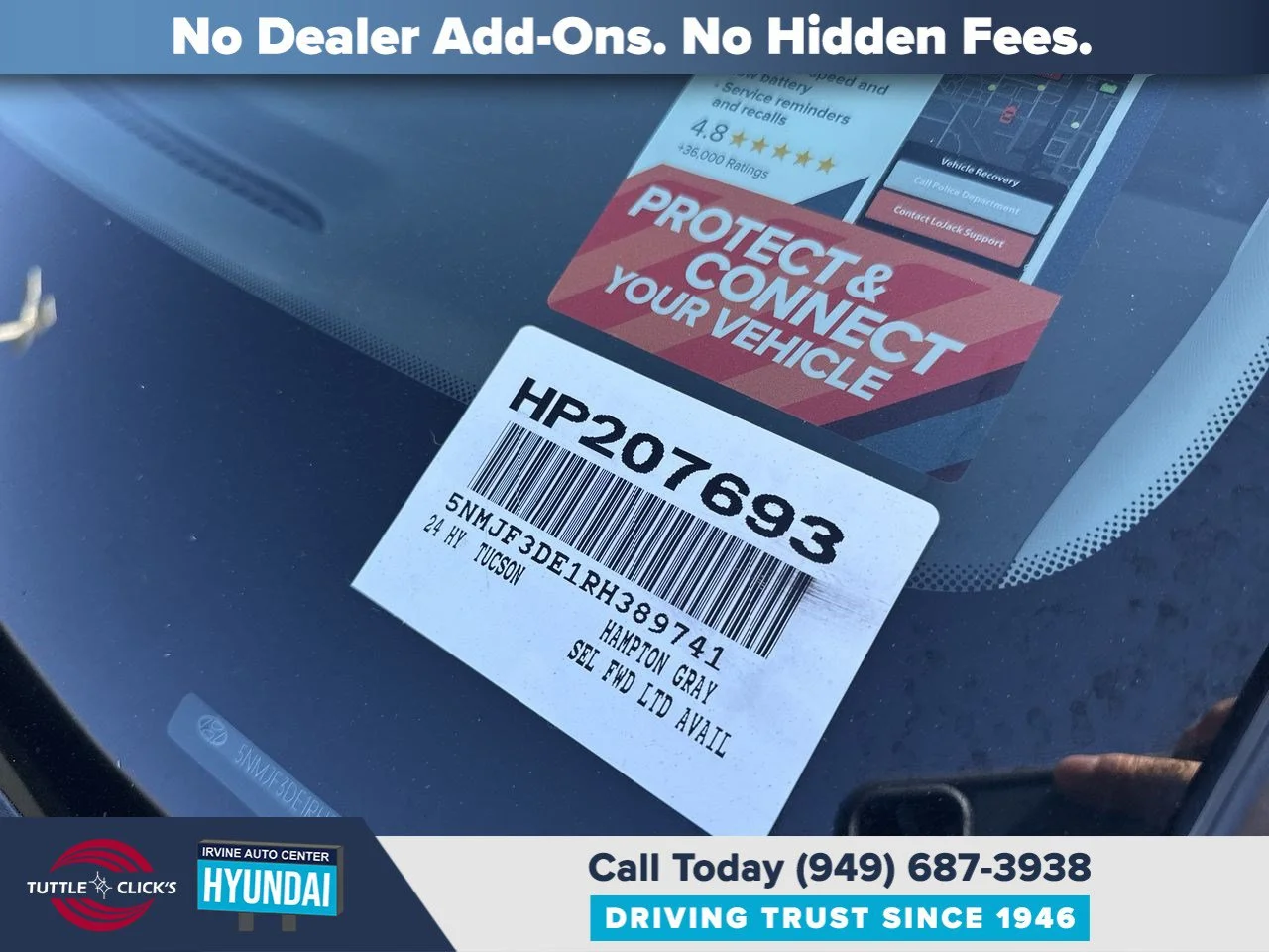 Used 2024 HAMPTON GRAY HYUNDAI SEL image 42