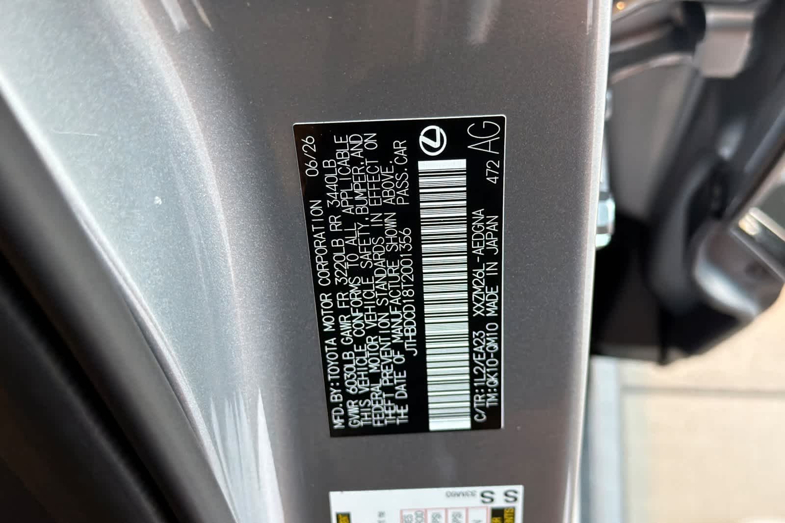 New 2026 Iridium Lexus ES 500e PREMIUM AWD image 29