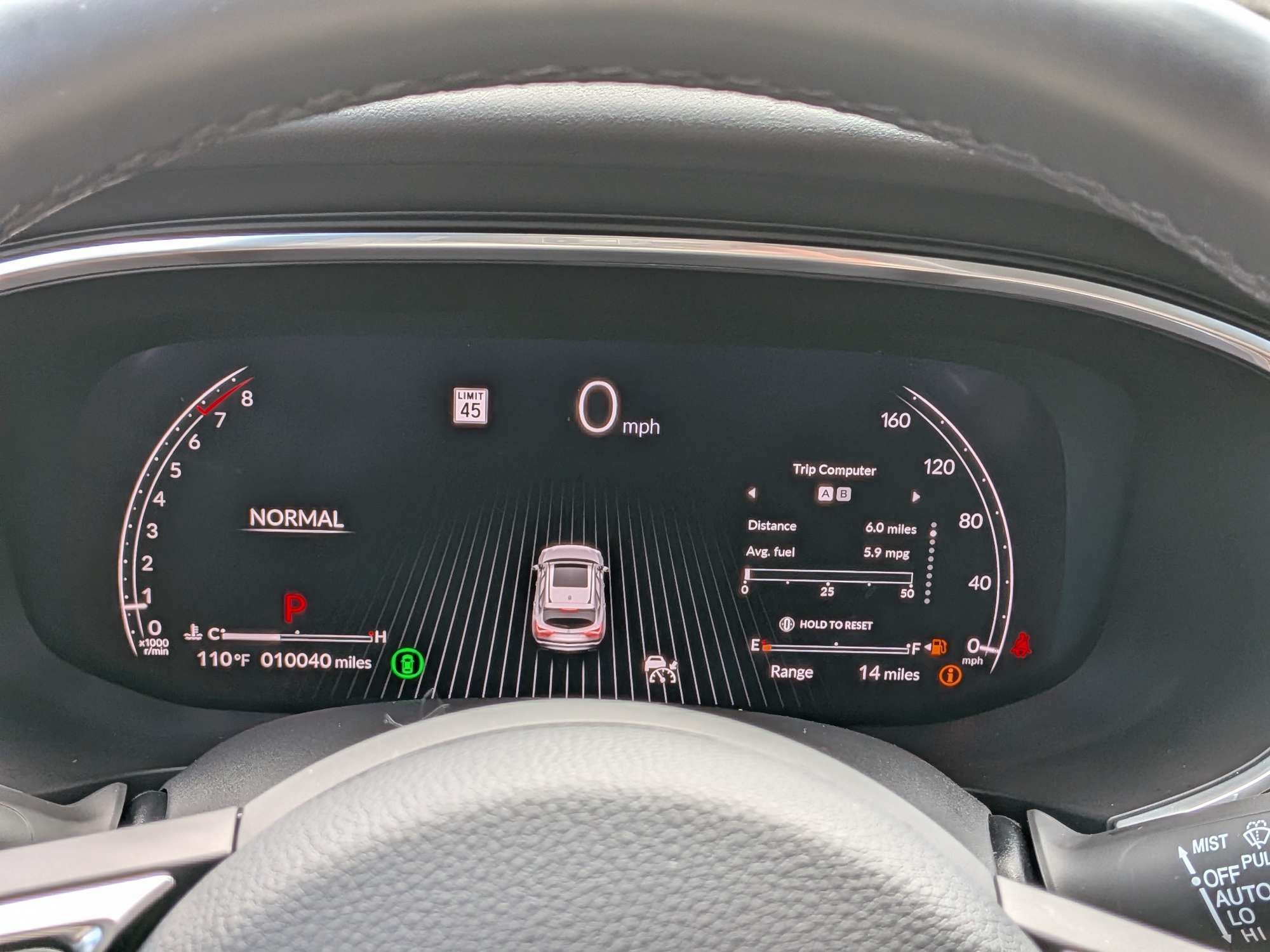 Used 2023 Liquid Carbon Metallic Acura TECH image 67