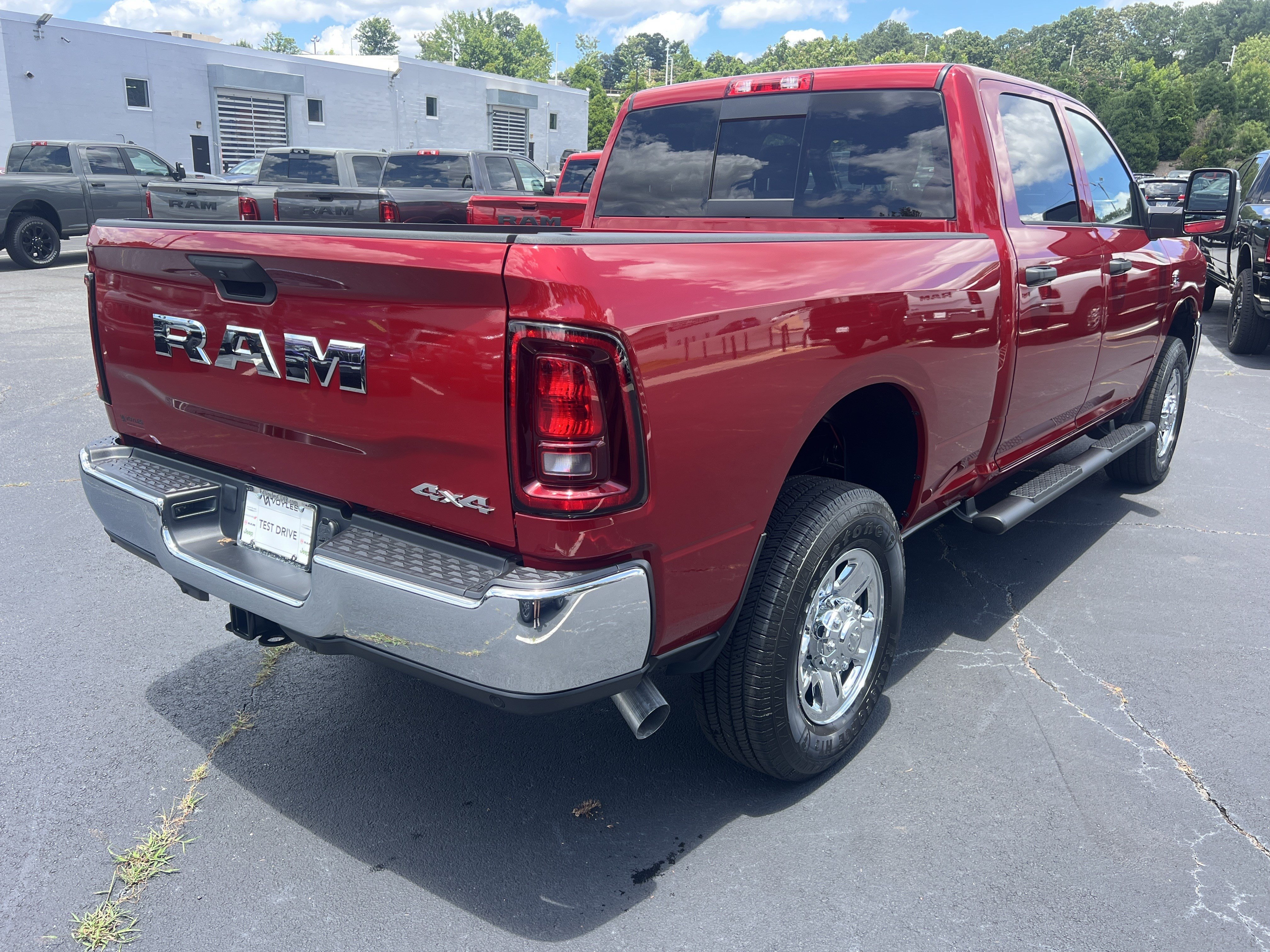 New 2026 Molten Red Pearlcoat RAM Tradesman image 8